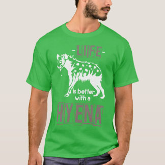 T-shirt African Animal Safari Zoo Cadeau Hyena