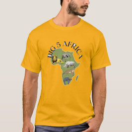 T - Shirt "African Big Five Majesty"