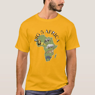 T - Shirt "African Big Five Majesty"