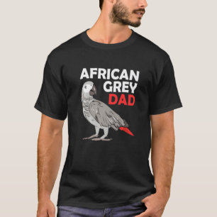 T-shirt African Grey Parrot Papa Congo Bird Père Premium
