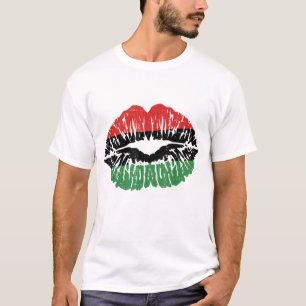 T-shirt African Lips Flag