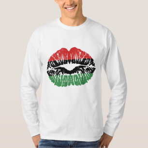 T-shirt African Lips Flag