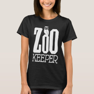 T-shirt African Savanna Safari Zoo Keeper Poster de animal
