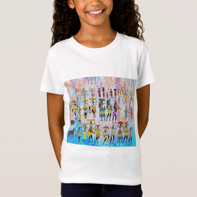 T-Shirt African Village (Devant)