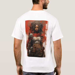 T-shirt African Warriors Style artistique par Ashley Wood 