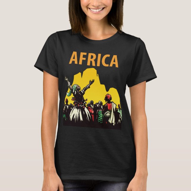T-shirt Afrique (Devant)