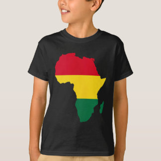 T-shirt Afrique Afrique Amérique Noire Mois Junete