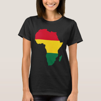 T-shirt Afrique Afrique Amérique Noire Mois Junete