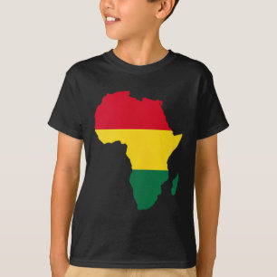 T-shirt Afrique Afrique Amérique Noire Mois Junete