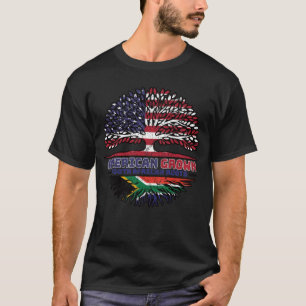 T-shirt Afrique du Sud États-Unis Amérique États-Unis