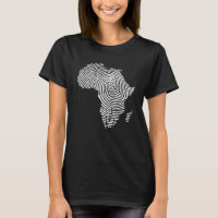 Afrique Empreinte Afrique Drapeau Black Pride ADN