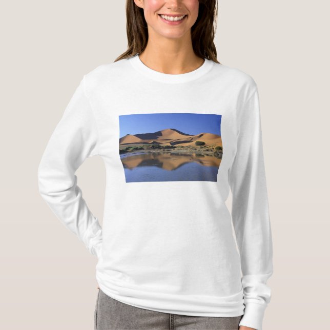 T-shirt Afrique, Namibie, Parc national du Namib, Sossusvl (Devant)