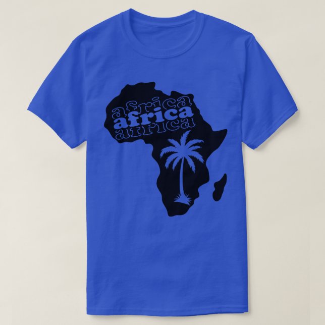 T-shirt Afrique noire (Design devant)