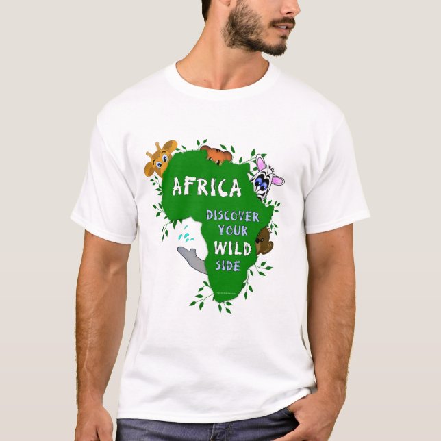 T-shirt Afrique sauvage (Devant)
