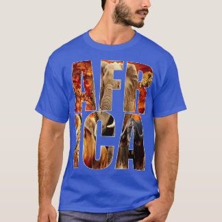 T-shirt Afrique T Chemise Afrique Big 5 Tee Afrique du Sud