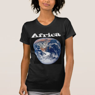 T-shirt Afrique - Vue de la planète Terre depuis Apollo 17