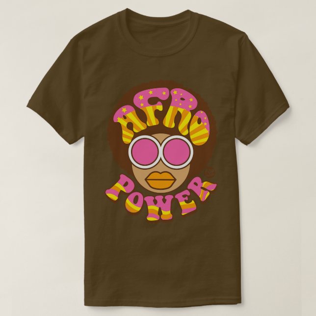 T-SHIRT AFRO (Design devant)