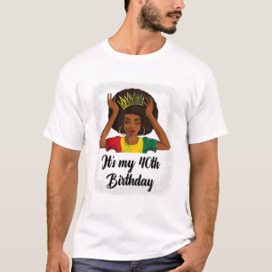T-shirt Afro 40e Anniversaire