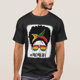 T-shirt Afro-Américain Maman Vie Mère Noire Mères D