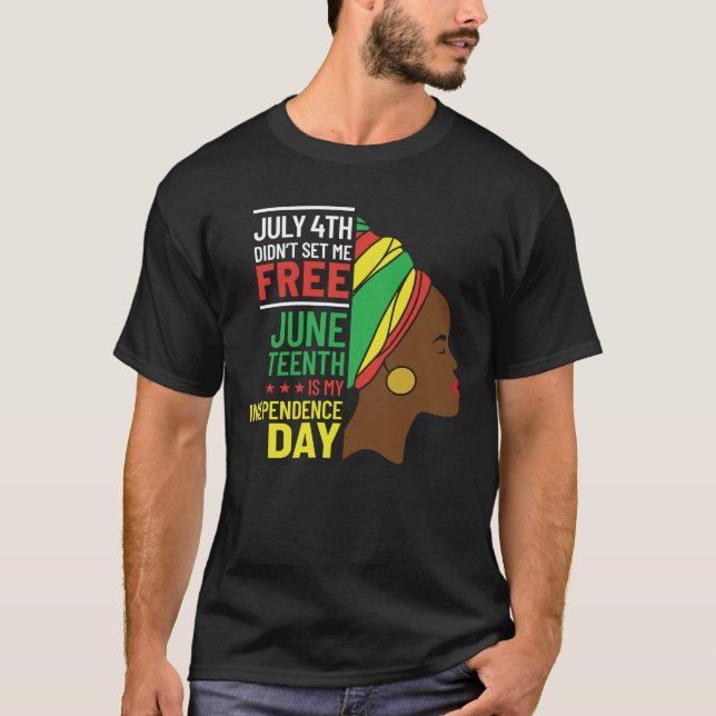 T-shirt Afro-américain : Un design pour les amoureux d'his (Devant)