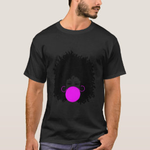 T-shirt Afro Curly cheveux naturels Africain-Américain Noi