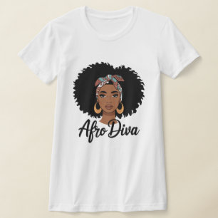 T-shirt Afro Diva