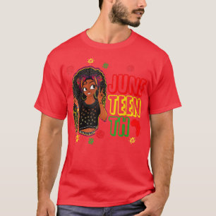 T-shirt Afro Femmes Reine noire Africaine Américaine Melan