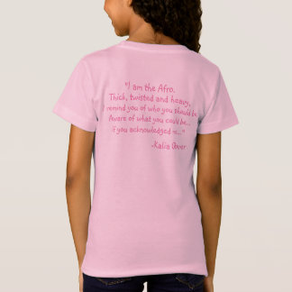 T-Shirt Afro Puff Power