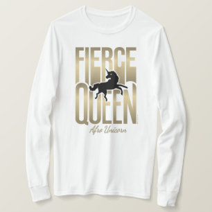 T-shirt Afro Unicorn Fierce Queen