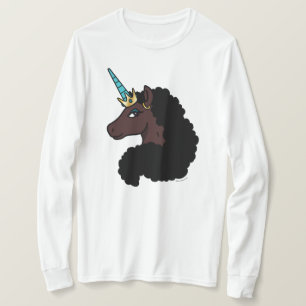 T-shirt Afro Unicorn Magique