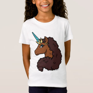 T-Shirt Afro Unicorn Unique