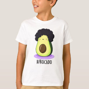 T-shirt Afrocado Drôle Avocado Avec Pun Afro
