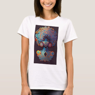 T-shirt Afrocenic.Comment La Spiritualité De Croyance Peut