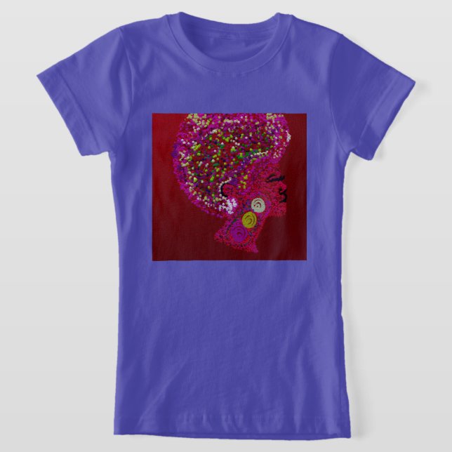 T-Shirt AfroFloral (Poser)