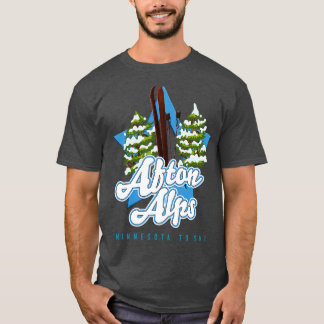 T-shirt Afton Alpes Minnesota À Ski 1