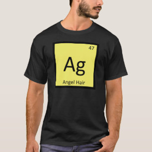 T-shirt Ag - Pâtes cheveux d'ange Chimie Tableau périodiqu
