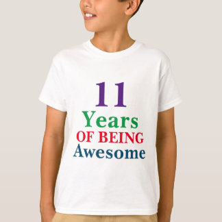 T-shirt Âge génial des enfants Anniversaire