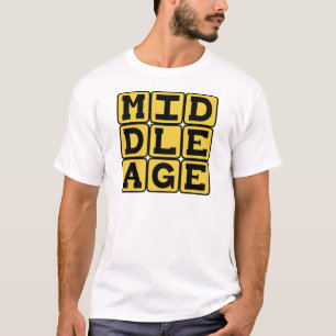 T-shirt Âge moyen, Crise de la quarantaine