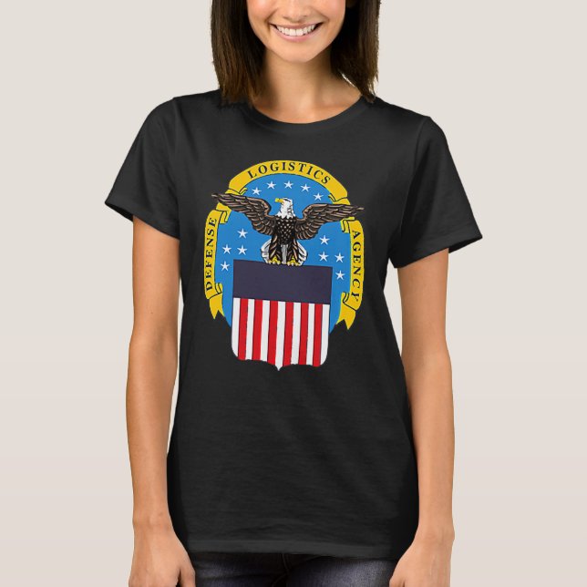T-shirt Agence de logistique de la Défense DLA DOD Vétéran (Devant)
