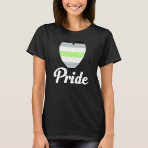 T-shirt Agender Gay pride Rainbow Word 2