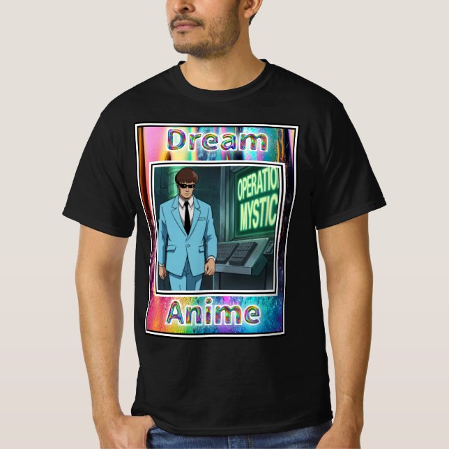 T-shirt Agent Blue Dream Anime (Devant)