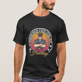 T-shirt Agent correctionnel