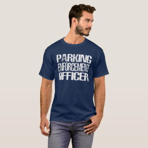 T-shirt Agent d'application du stationnement