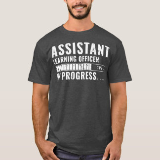 T-shirt Agent d'apprentissage adjoint En formation Prog fu