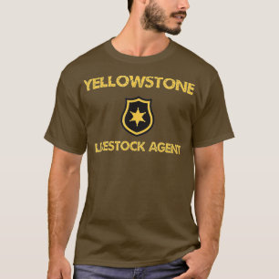 T-shirt Agent de bétail Yellowstone 