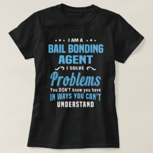 T-shirt Agent de cautionnement de cautionnement