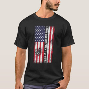 T-shirt Agent de contrôle de pelouse de tondeuse à gazon