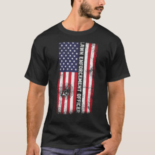 T-shirt Agent de contrôle de pelouse de tondeuse à gazon j