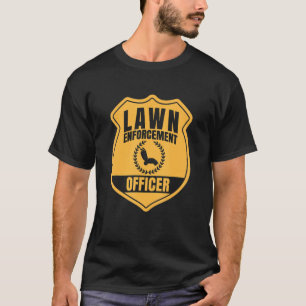 T-shirt Agent de contrôle de pelouse tondeuse à gazon Pun