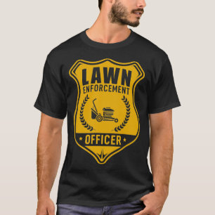 T-shirt Agent de l'application de la pelouse Jardin Jardin